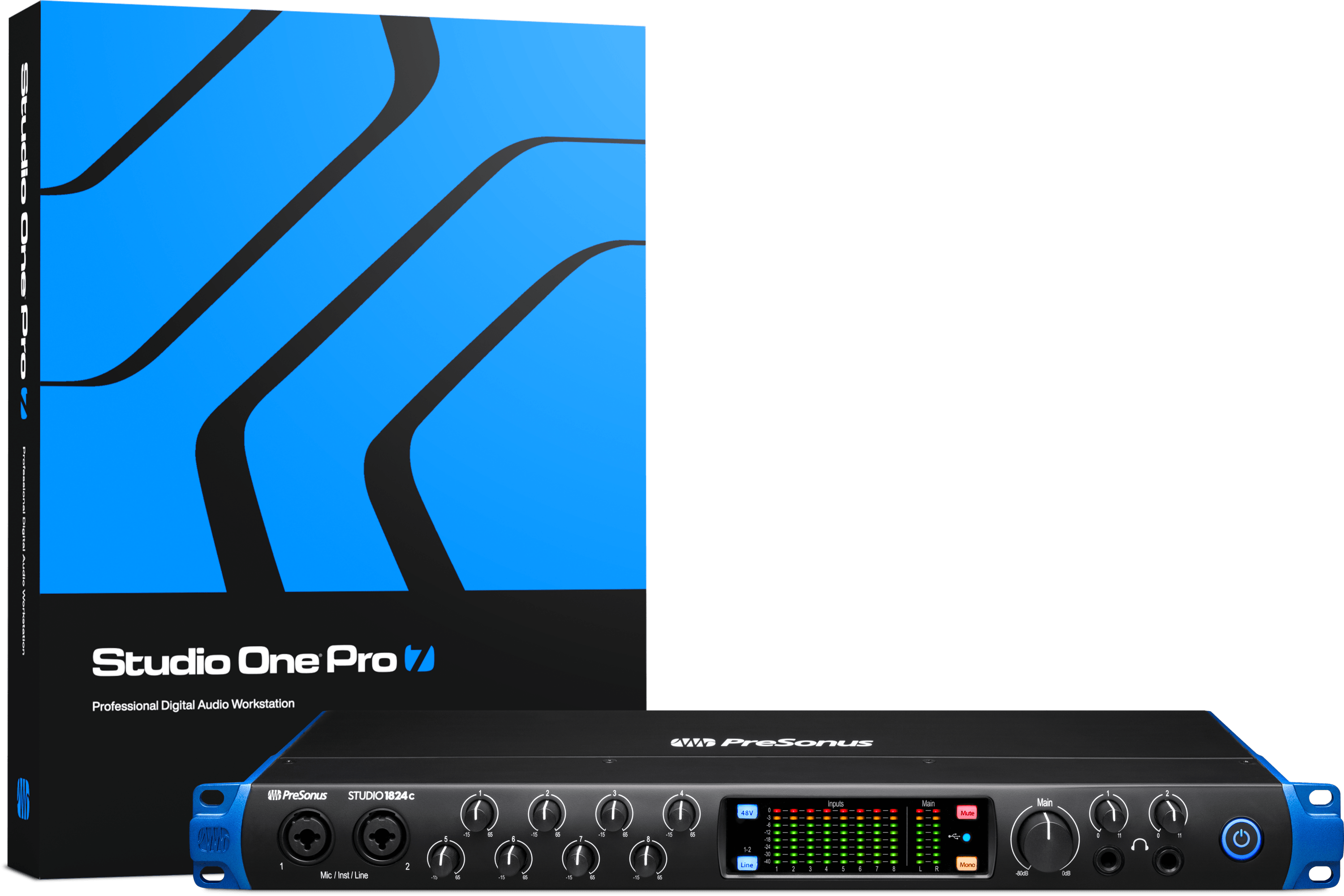 プレソナス ACP-8 8チャンネル アナログプロセッサ Studio 1824c – PreSonus