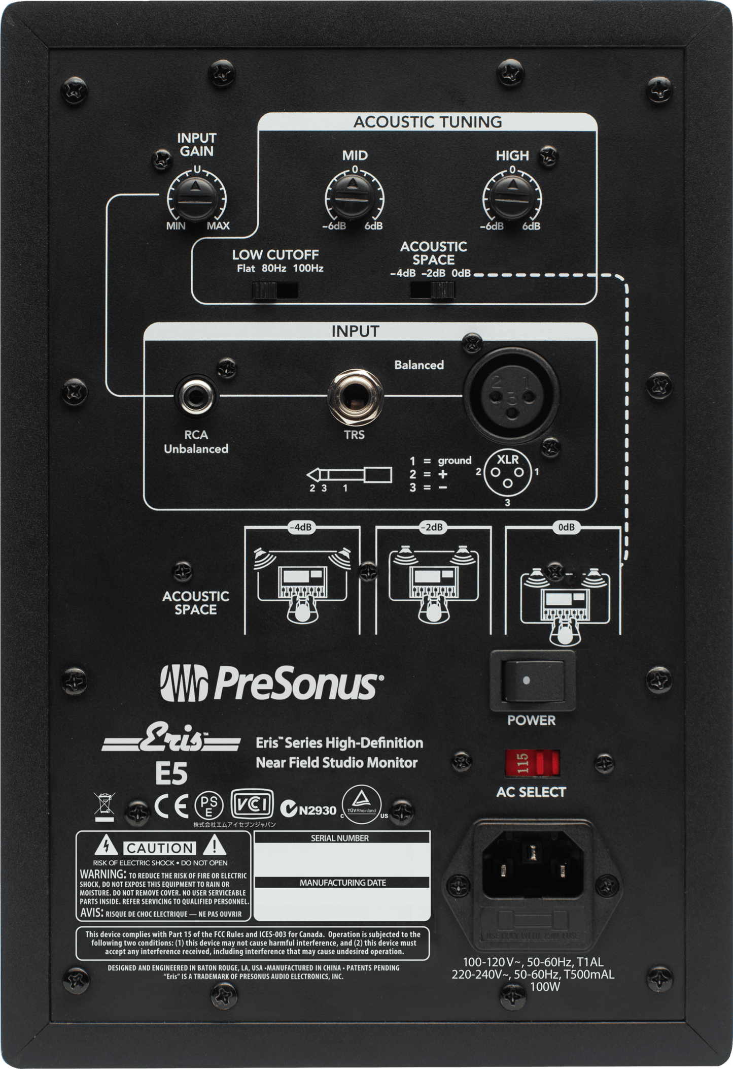 Eris® E5 Studio Monitor