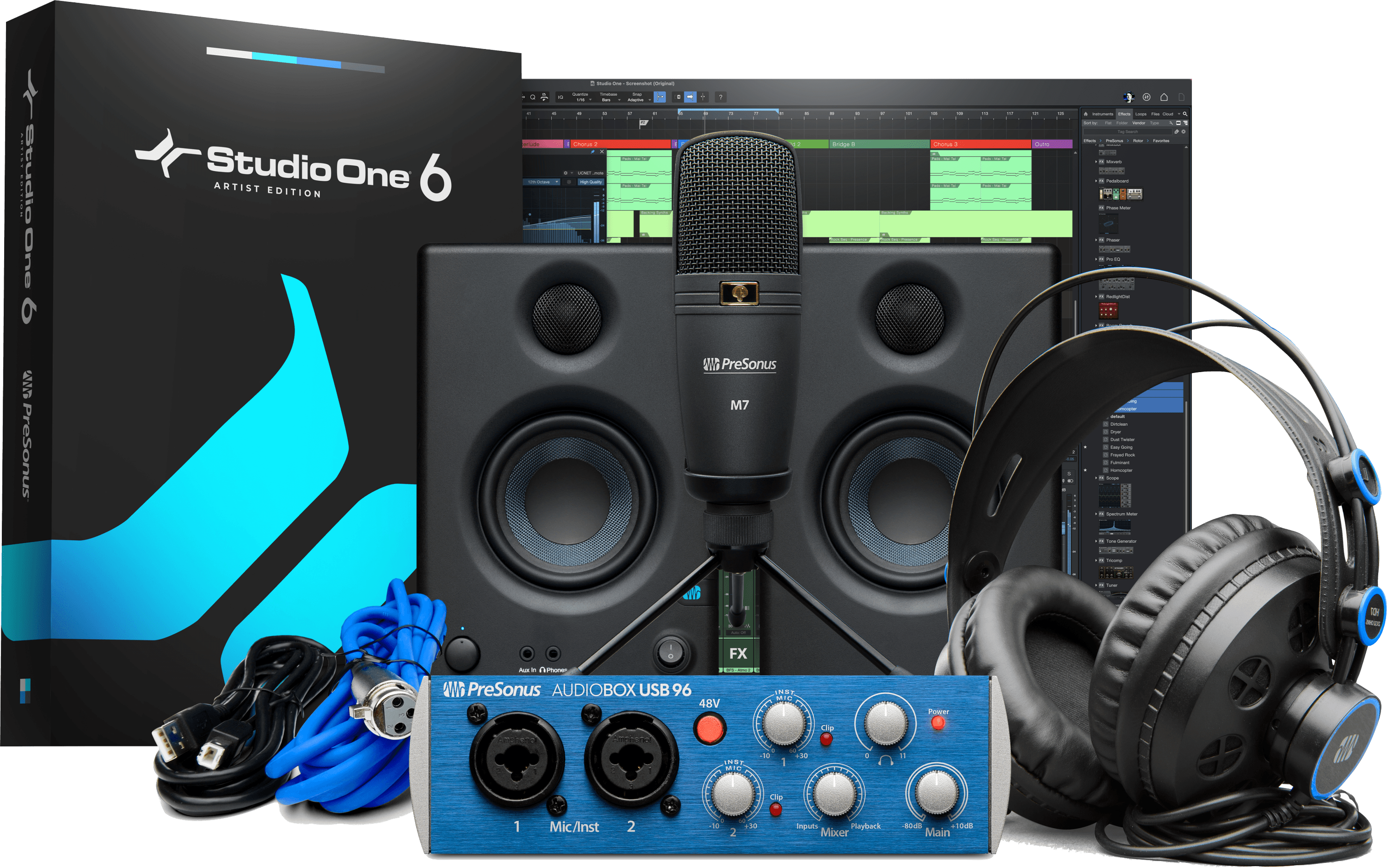 AudioBox® USB® 96 Studio Ultimate Bundle – PreSonus