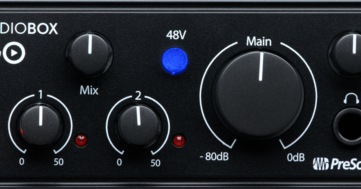 Matho Audiobox AudioBox GO™ – PreSonus