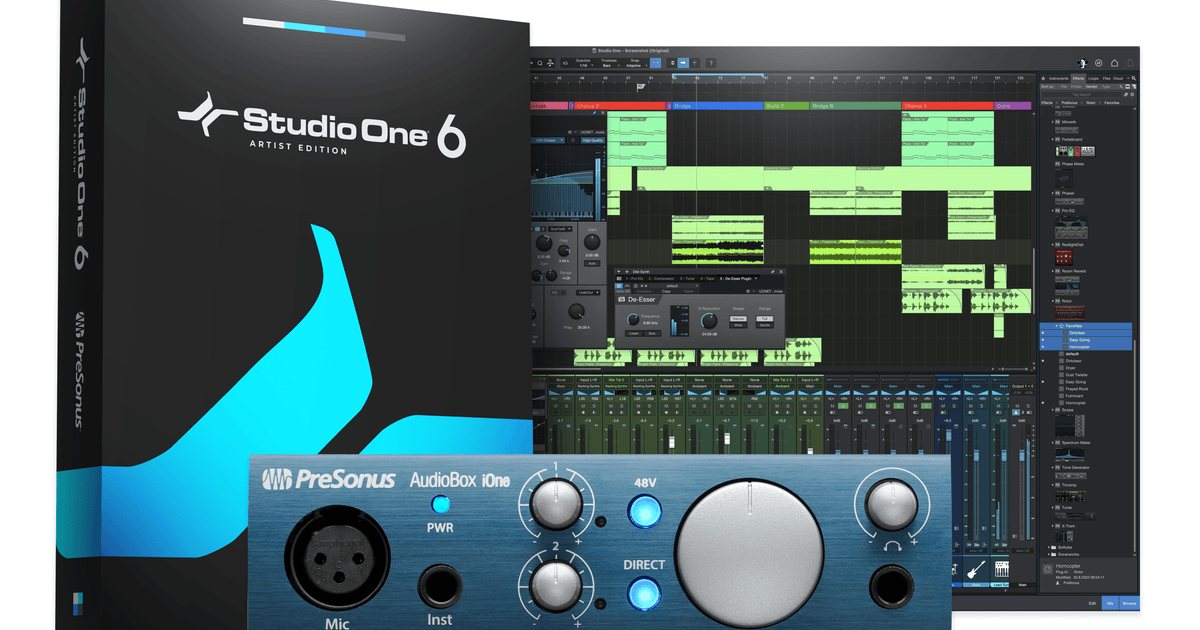 DTM・DAW PreSonus AudioBox iOne AudioBox iOne – PreSonus