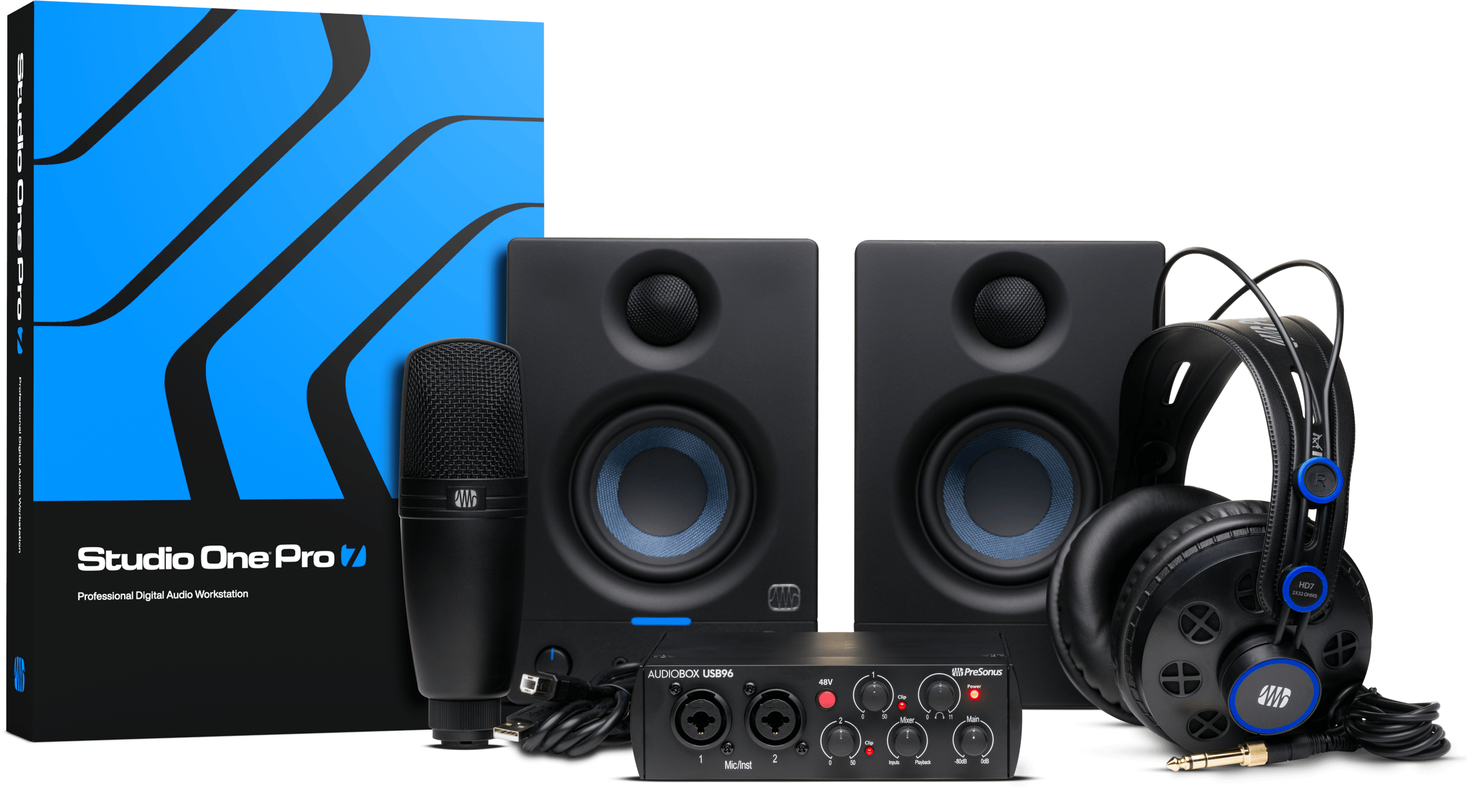 AudioBox USB® 96 Complete Bundle – PreSonus