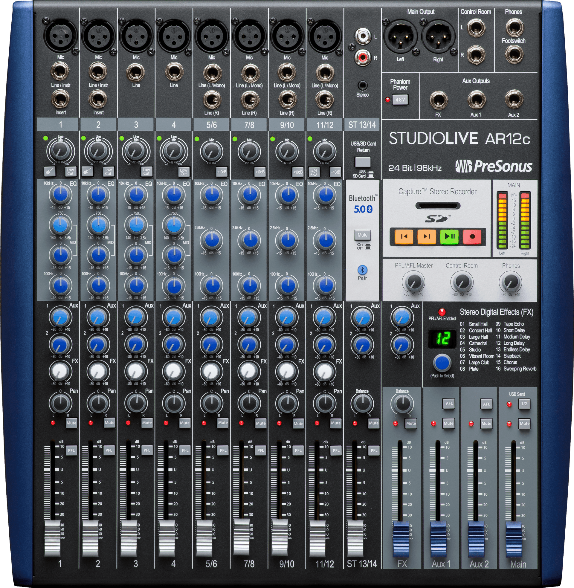 PreSonus STUDIO LIVE AR12C アナログミキサー Amazon.com: PreSonus StudioLive AR12c Analog Mixer with Studio One