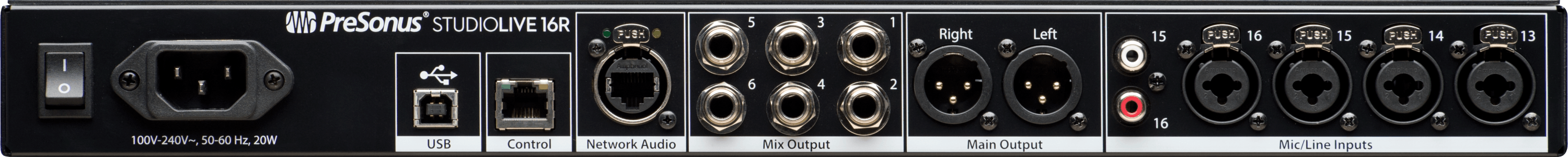 StudioLive® Series III 16R Digital Rack Mixer – PreSonus