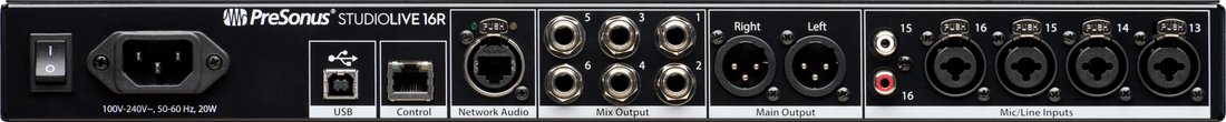 StudioLive® Series III 16R Digital Rack Mixer – PreSonus