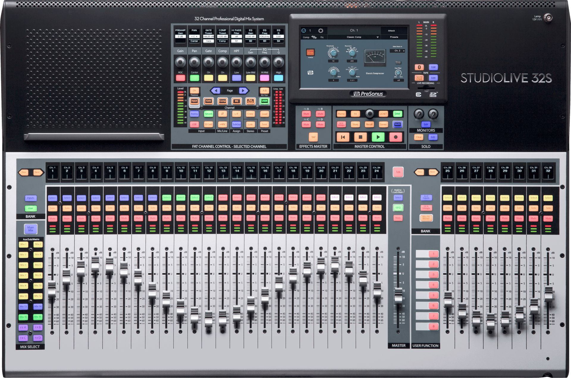 StudioLive® 32S Digital Console Mixer – PreSonus
