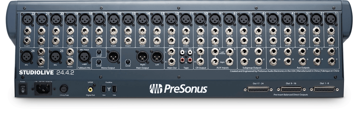 StudioLive 24.4.2 – PreSonus