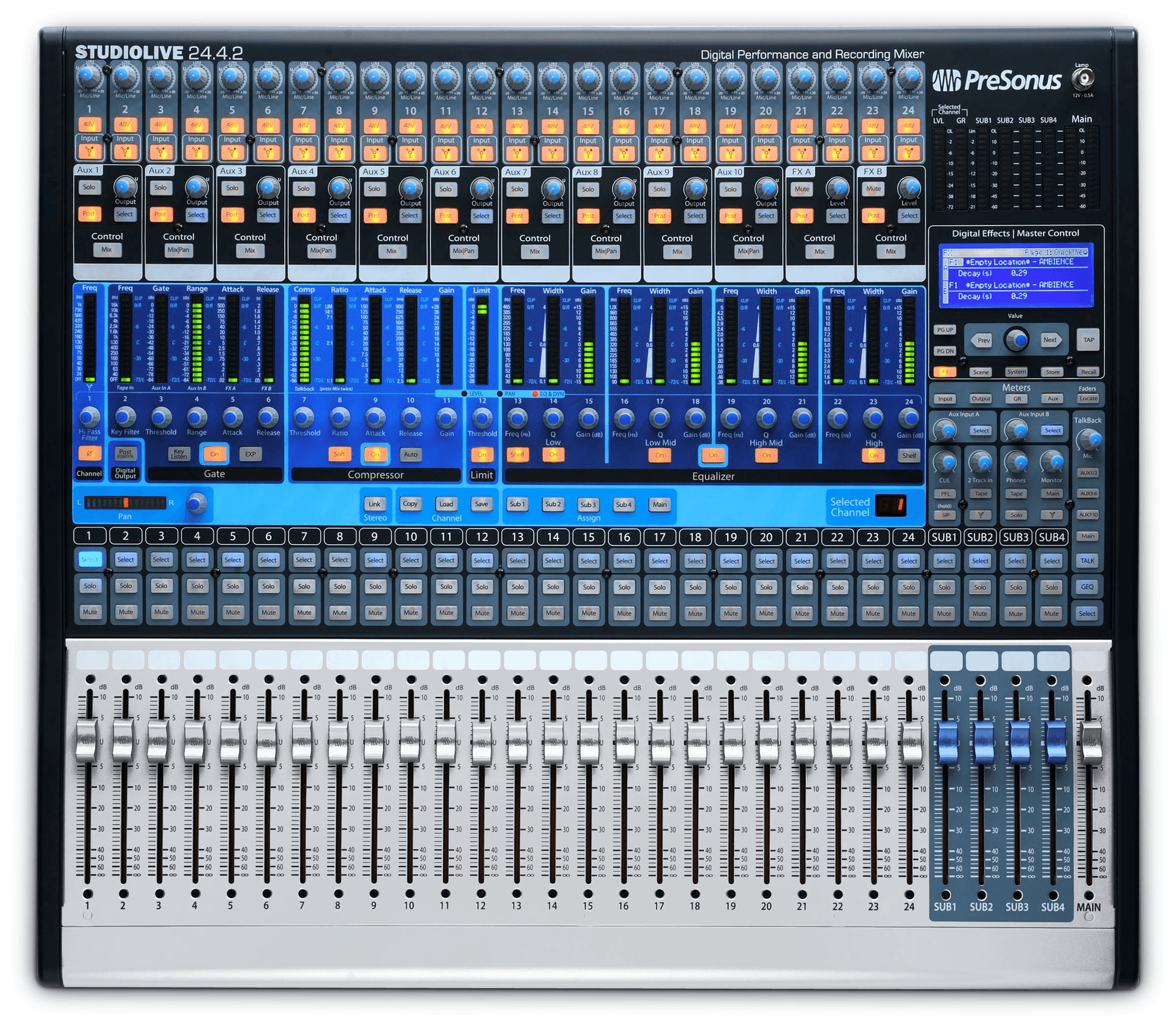 PreSonus StudioLive 24.4.2 デジタルミキサー StudioLive 24.4.2 – PreSonus
