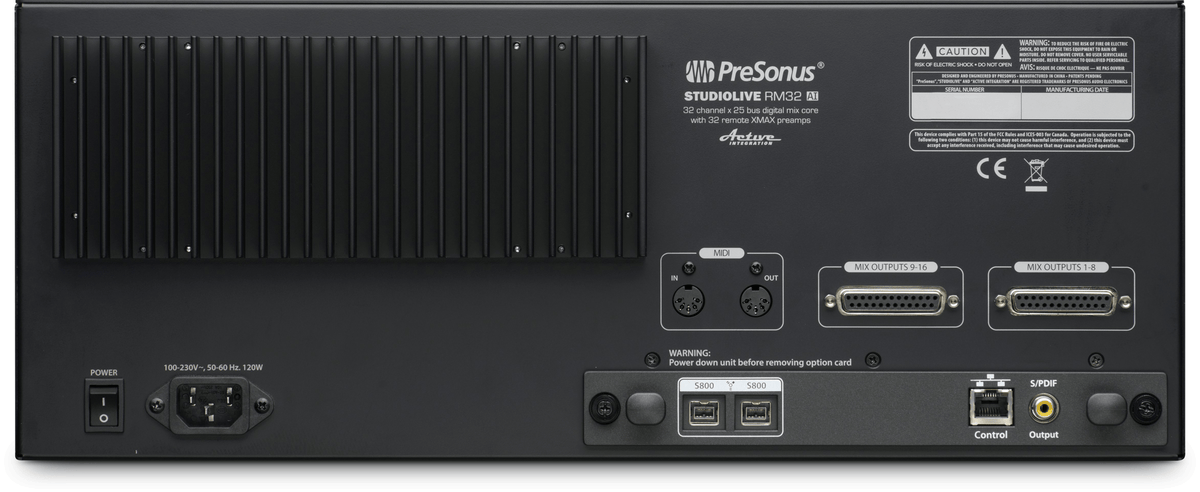StudioLive RM32AI – PreSonus